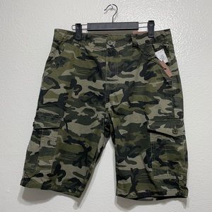 Olive Camo Men’s Shorts